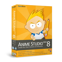 Anime Studio Debut 8 Mac / Win ESD/Download only + free upgrade na 9