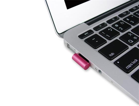 APOTOP AP-U2, USB 2.0 flash disk - 32GB - růžový hliníkový ultra kompaktní design