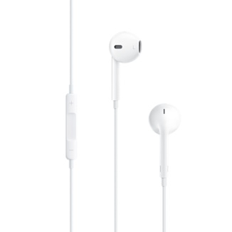 Apple EarPods, sluchátka s ovládáním a mikrofonem