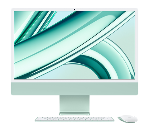 Apple iMac 24'' M3 (8CPU+10GPU), zelený