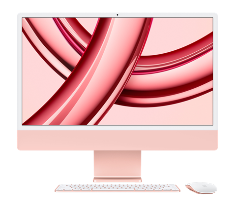 Apple iMac 24'' M3 (8CPU+8GPU), růžový