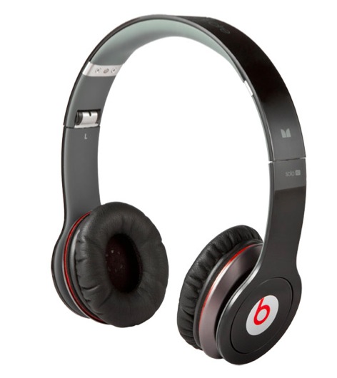 Beats Solo HD On Ear Black - skládací sluchátka černá s ovládáním