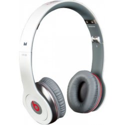 Beats Solo HD On Ear White - skládací sluchátka bílá s ovládáním