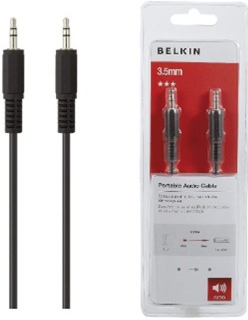 BELKIN Audio kabel 3,5mm-3,5mm jack, 2 m (M-M) propojovací