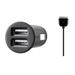BELKIN dual USB mikro autonab�je�ka (2x1 A) s kabelem pro iPhone/iPod