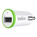 BELKIN USB mikro autonab�je�ka MobiosCar (2,1 A) pro iPhone/iPad/iPod (b�l�)