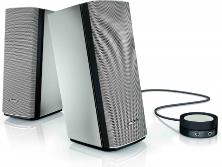 BOSE Companion 20 - Výkonné počítačové reproduktory - stříbrné