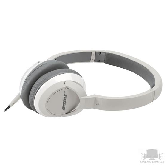 BOSE On-Ear OE2i headset - uzavřená sluchátka s mikrofonem bílá s ovládáním