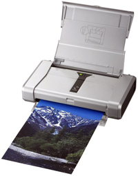 Canon iP100, mobiln� bar. tisk�rna A4, 9600x2400,20/14ppm,USB,IrDA (bez baterie)