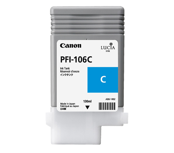 Canon Pigment Ink Tank PFI-106 Cyan (C) 130 ml