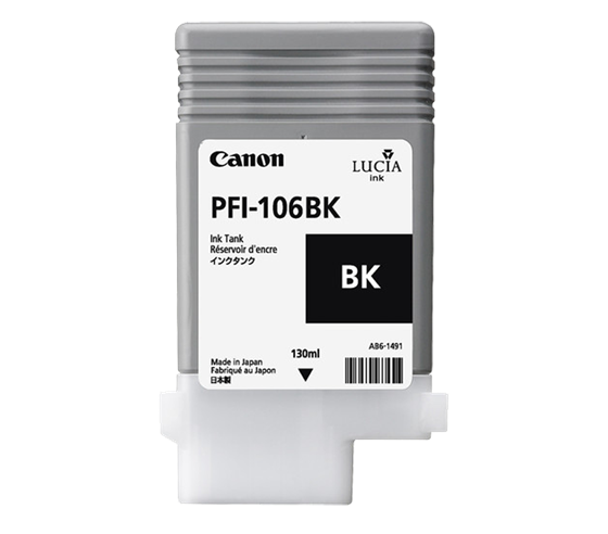 Canon Pigment Ink Tank PFI-106 Photo Black (BK) 130 ml