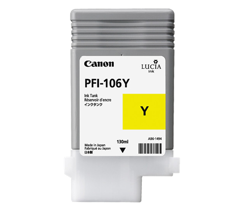 Canon Pigment Ink Tank PFI-106 Yellow (Y) 130 ml