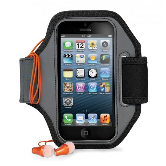 Cygnett Action, sportovní pouzdro na paži pro iPhone 5S/5 a iPod touch 5G - černé