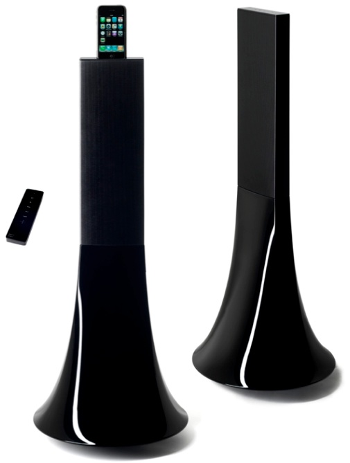 Designové reproduktory Parrot ZIKMU by Philippe Starck - černé