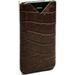 Dicota L�v Form - pouzdro pro iPhone 4/4S brown crocodile / green