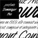 Dominique Pro Bold OpenType Mac/Win CE