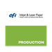 EFI Production ecoS Paper BB135 Blueblack role 162,6 cm x 50 m (3") 135 g/m2