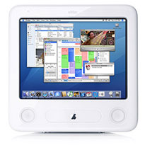 eMac G4 800 SuperDrive 256MB/60GB