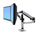 ERGOTRON LX Dual Stacking Arm pro 2 LCD nebo LCD a notebook, Polished Aluminum