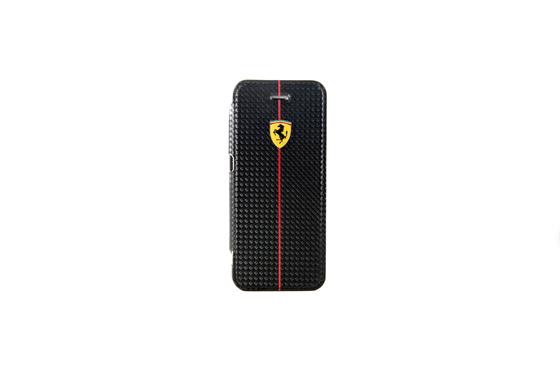 Ferrari Formula 1 Book - pouzdro Black Carbon pro iPhone 6 Plus