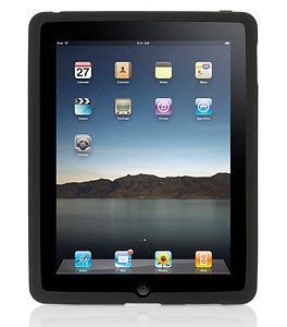 Griffin FlexGrip, silikonové pouzdro pro iPad 1G, černé