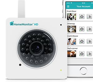 HomeMonitor HD camera - dětská chůvička (pro iPad, iPhone a iPod Touch)