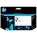 HP No. 72 Magenta Ink Cartridge pro DJ T610, T620, T770, T790, T1100, T1200, T1300, T2300 (130ml)