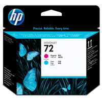 HP No. 72 Photo Cyan a Magenta Printhead pro DJ T610, T620, T770, T790, T1100, T1200, T1300, T2300