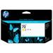 HP No. 72 Yellow Ink Cartridge pro DJ T610, T620, T770, T790, T1100, T1200, T1300, T2300 (130ml)