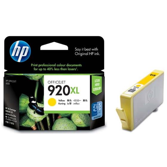 HP No. 920XL Yellow Ink Cartridge pro HP OfficeJet 7000 (na 700 stran)
