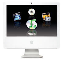 iMac 24" 2,33 GHz Core 2/1 GB/250/SD/GF 7600GT