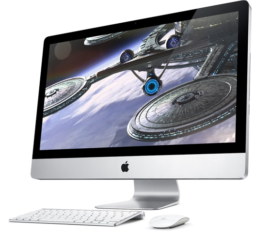 iMac 27" 2.66 GHz Core i5 (4 jádra)/4 GB/1 TB/SD/ATI HD 4850 - bezdrátová klávesnice