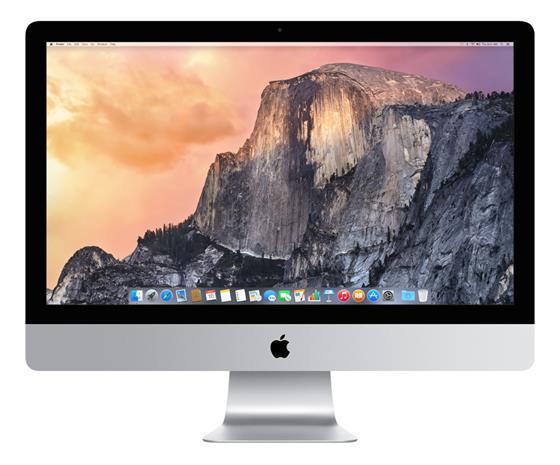 iMac 27" quad-core i5 3.2GHz/8GB/1TB/GeForce GT 755M 1GB/OS X -USB klávesnice CZ