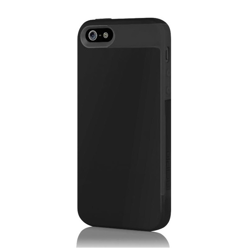 Incipio Faxion, dvouvrstvé pouzdro + folie pro iPhone 5S/5 - černé
