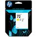 Ink. cartridge yellow No.72 pro HP DJ T610, T620, T770, T790, T1100, T1200, T1300, T2300 (69ml)