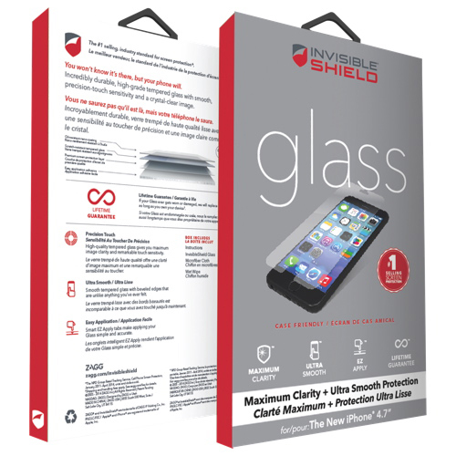 InvisibleSHIELD Glass pro Apple iPhone 6/6S - skleněná ochrana přední strany