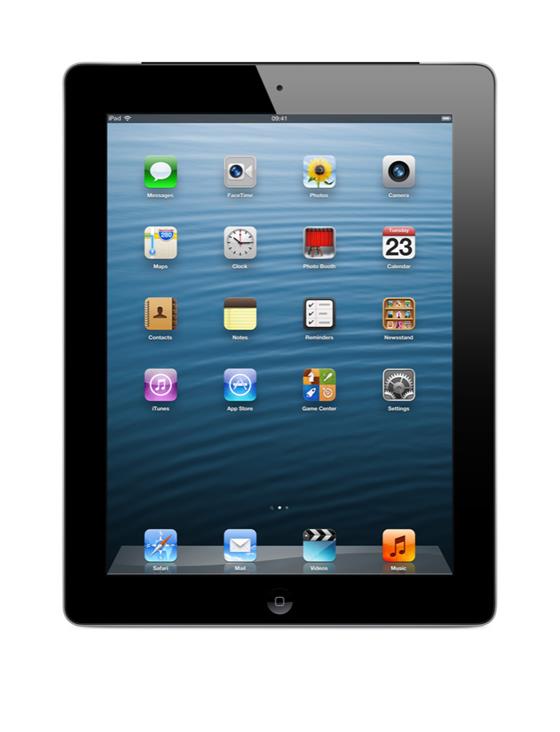 iPad s Retina displejem Wi-Fi + Cellular 128GB, černý (4. generace)