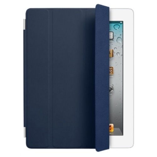 iPad Smart Cover - kůže - tmavě modrý (navy)