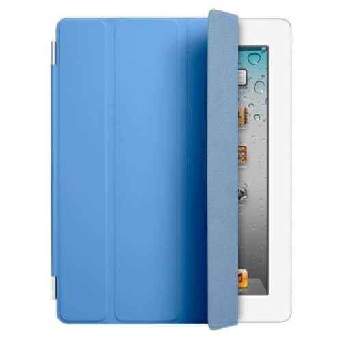 iPad Smart Cover - polyuretan - modrý (blue)