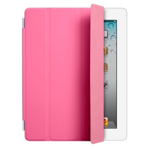 iPad Smart Cover - polyuretan - růžový (pink)
