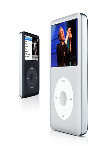 iPod classic 80 GB stříbrný