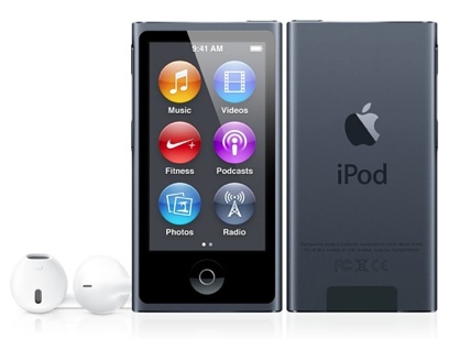 iPod nano 16GB, břidlicový (7. generace)
