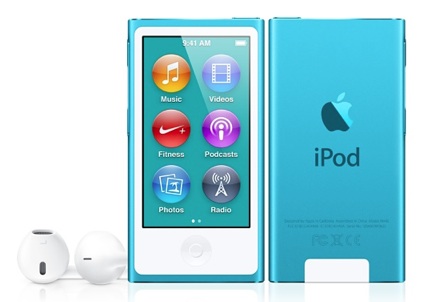 iPod nano 16GB, modrý (7. generace)