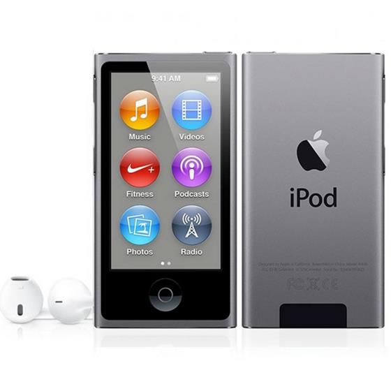 iPod nano 16GB, vesmírně šedý (7. generace)