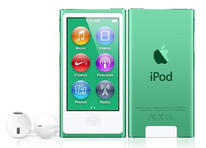 iPod nano 16GB, zelený (7. generace)