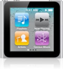 iPod nano 6G 8GB, st��brn�