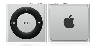 iPod shuffle 2GB, stříbrný