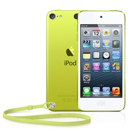 iPod touch 32GB, žlutý (5. generace)