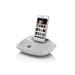 JBL OnBeat Micro - b�l� reproduktory pro iPhone 5/iPod (lightning dock konektor)