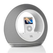 JBL Radial White - b�l� reproduktory pro iPod (s dock konektorem)